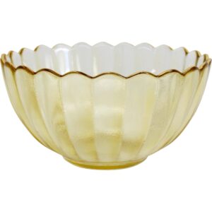 Glass Bowl Marrigold/Gold