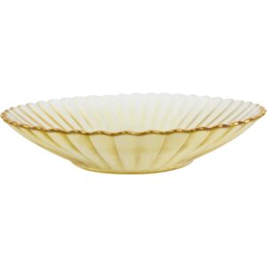 Glass Dish Marrigold/Gold
