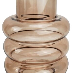 Tommy Ring Glass Vase Rose Med 22cm